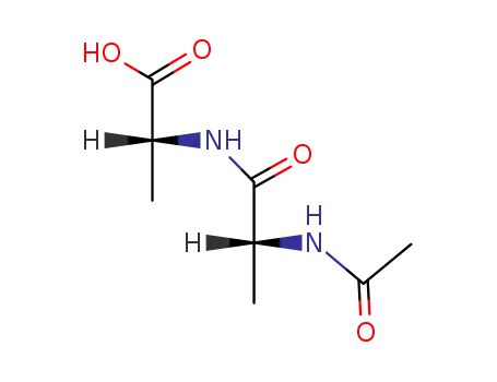 Molecular Structure of 19993-26-1 (N-ACETYL-D-ALA-D-ALA)