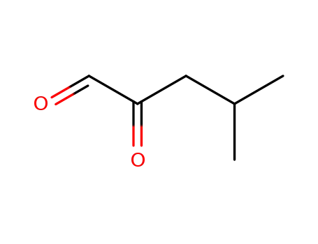 Molecular Structure of 16979-05-8 (4-methyl-2-oxopentanal)