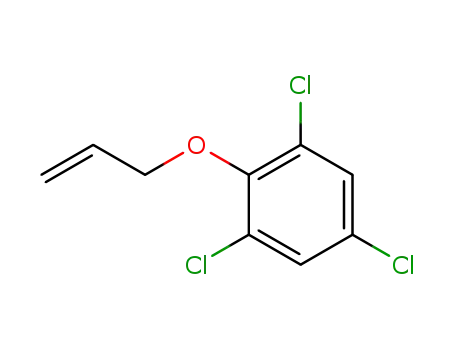 Molecular Structure of 15890-54-7 (1,3,5-trichloro-2-(prop-2-en-1-yloxy)benzene)