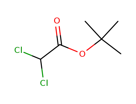 Molecular Structure of 49653-47-6 (1,1-Dimethylethyl dichloroacetate)