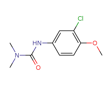 Molecular Structure of 19937-59-8 (METOXURON)