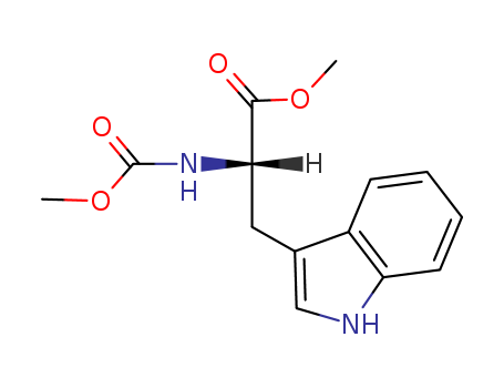 D-Tryptophan,N-(methoxycarbonyl)-, methyl ester