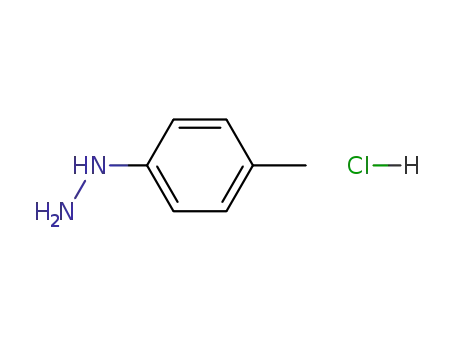 Molecular Structure of 35467-65-3 (P-METHYLPHENYLHYDRAZINE HCL)