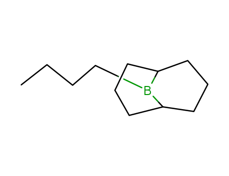 Molecular Structure of 23532-74-3 (9-butyl-9-borabicyclo[3.3.1]nonane)