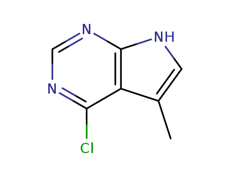 4-Chloro-5-methyl-7H-pyrrolo(2,3-d)pyrimidine