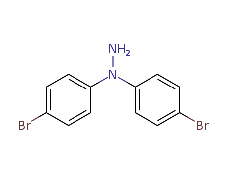 Molecular Structure of 5149-08-6 (1,1-bis(4-bromophenyl)hydrazine)