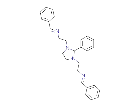 1,3-bis-(2-benzylidenamino-ethyl)-2-phenyl-imidazolidine