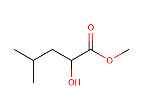 Pentanoic acid,2-hydroxy-4-methyl-, methyl ester