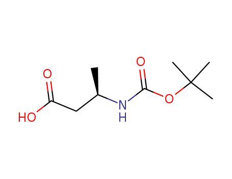 Butanoic acid,3-[[(1,1-dimethylethoxy)carbonyl]amino]-, (3R)-
