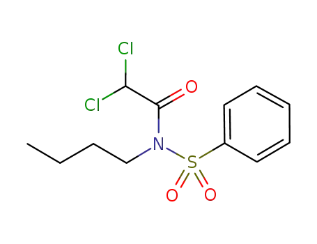 N-butyl-2,2-dichloro-N-(phenylsulfonyl)acetamide