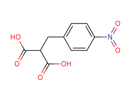 Molecular Structure of 110270-80-9 (Propanedioic acid, [(4-nitrophenyl)methyl]-)