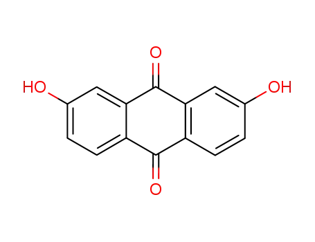Molecular Structure of 572-93-0 (2,6-DIHYDROXYANTHRAQUINONE)