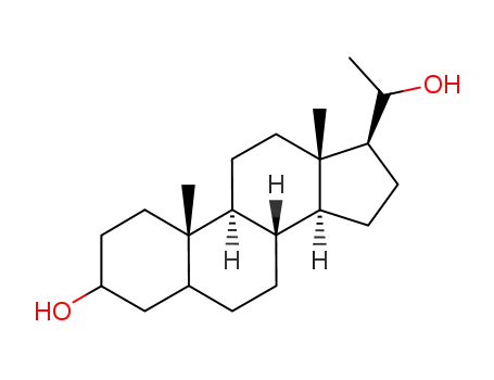 Molecular Structure of 4479-11-2 (allopregnane-3,20-diol)