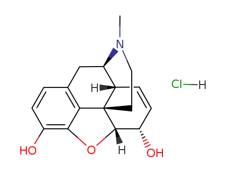 Molecular Structure of 52-26-6 (MORPHINIUM CHLORIDE)