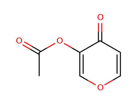 (4-Oxopyran-3-yl) acetate