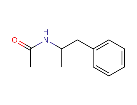 Molecular Structure of 15621-96-2 (Acetamide, N-[(1R)-1-methyl-2-phenylethyl]-)