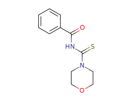 Molecular Structure of 40398-30-9 (N-(morpholin-4-ylcarbothioyl)benzamide)