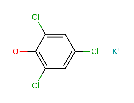 Phenol,2,4,6-trichloro-, potassium salt (1:1)