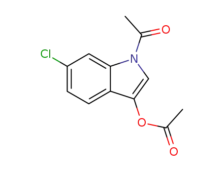 Molecular Structure of 108761-33-7 (6-CHLOROINDOXYL-1,3-DIACETATE)