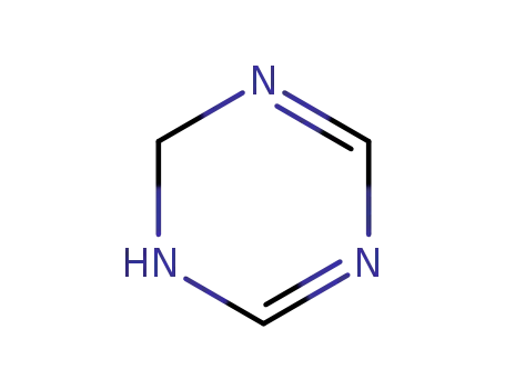 Molecular Structure of 45427-50-7 (1,3,5-Triazine, 1,2-dihydro-)