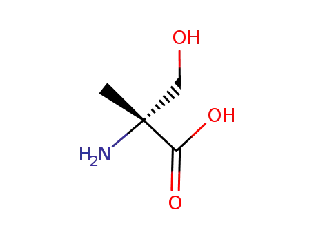 Molecular Structure of 16820-18-1 (2-Methyl-L-serine)