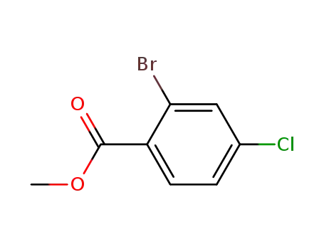 Molecular Structure of 57381-62-1 (Methyl 2-broMo-4-chlorobenzoate)