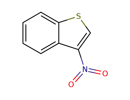 Molecular Structure of 17402-80-1 (3-nitrobenzothiophene)