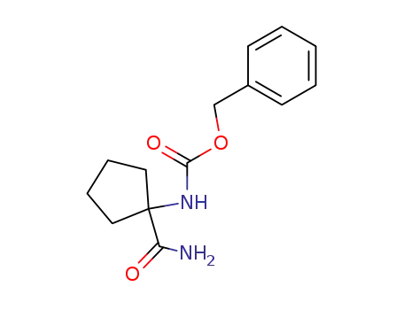 1-(Benzyloxycarbonylamino)-cyclopentan-1-carbonsaeureamid