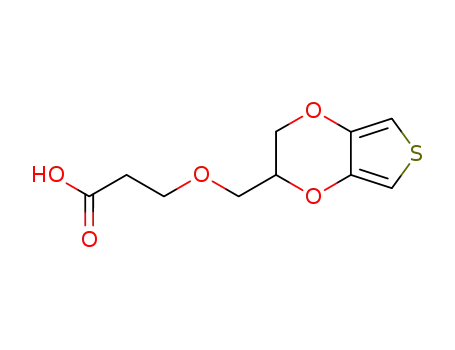 Propanoic  acid,  3-[(2,3-dihydrothieno[3,4-b]-1,4-dioxin-2-yl)methoxy]-