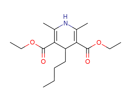 3,5-Pyridinedicarboxylicacid, 4-butyl-1,4-dihydro-2,6-dimethyl-, 3,5-diethyl ester