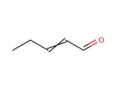 Molecular Structure of 764-39-6 (TRANS-2-PENTENAL)