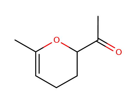 Molecular Structure of 28450-02-4 (Ethanone, 1-(3,4-dihydro-6-methyl-2H-pyran-2-yl)-)