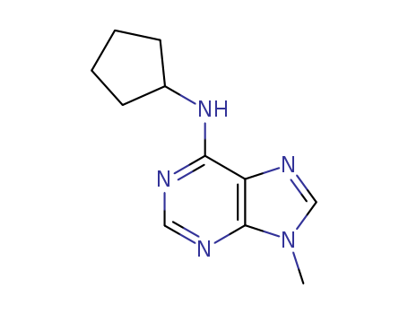 9H-Purin-6-amine,N-cyclopentyl-9-methyl-