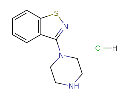 3-(1-Piperazinyl)-1,2- benzisothiazole hydrochloride