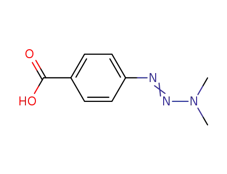 Molecular Structure of 7203-91-0 (1-(4-carboxyphenyl)-3,3-dimethyltriazene)