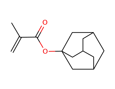 Molecular Structure of 16887-36-8 (1-Adamantyl methacrylate)