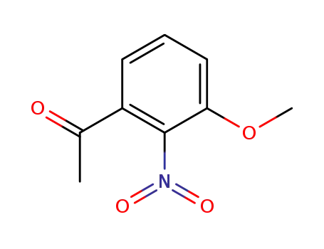 Molecular Structure of 33852-43-6 (Ethanone, 1-(3-methoxy-2-nitrophenyl)-)