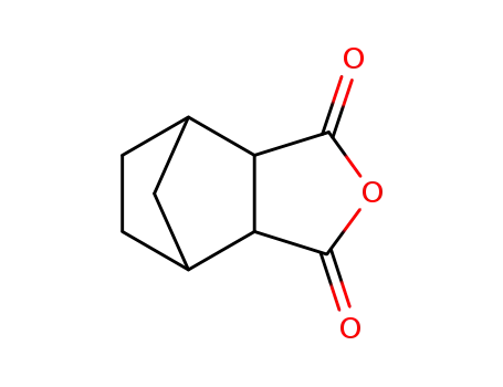Molecular Structure of 6004-79-1 (hexahydro-3,6-methanophthalic anhydride)
