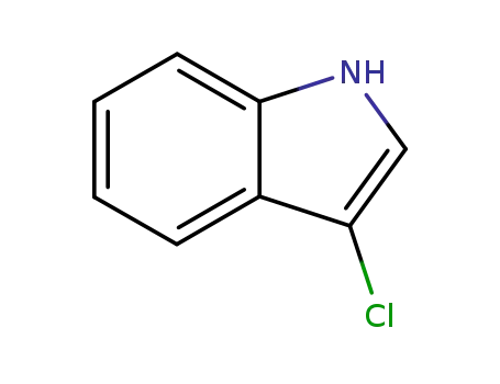 Molecular Structure of 16863-96-0 (2-CHLOROINDOLE)