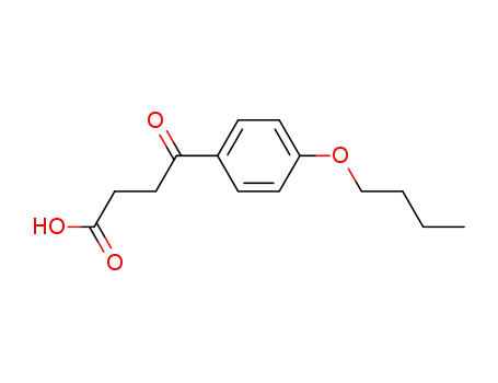 Molecular Structure of 63471-88-5 (4-(4-BUTOXYPHENYL)-4-OXOBUTANOIC ACID)