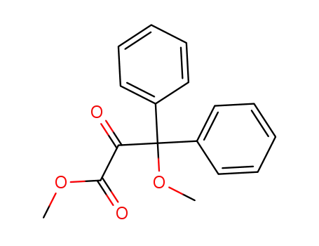 methyl 3-methoxy-2-oxo-3,3-diphenylpropionate