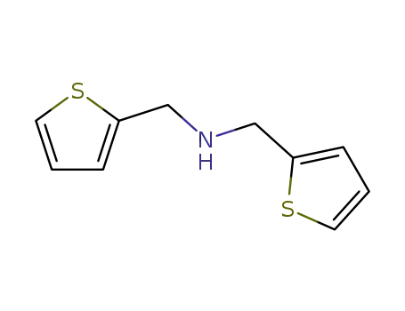 Molecular Structure of 58703-21-2 (BIS-THIOPHEN-2-YLMETHYL-AMINE)