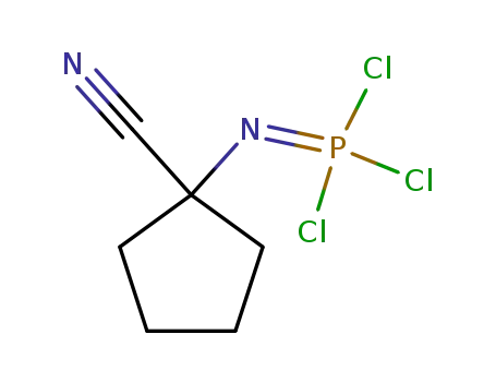 Dimeres 1-Cyan-1-trichlorphosphoranylidenamino-cyclopentan