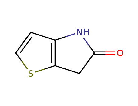 Molecular Structure of 14298-19-2 (4H-Thieno[3,2-b]pyrrol-5(6H)-one)