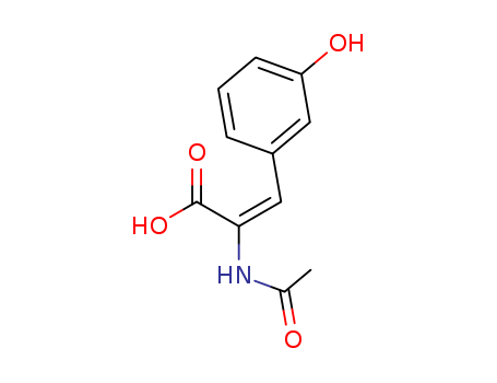 2-acetamido-3-(3-hydroxyphenyl)acrylic acid