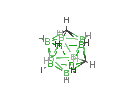 Molecular Structure of 17157-02-7 (9-iodo-m-carborane)