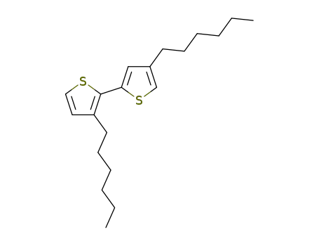 Molecular Structure of 135926-93-1 (3,4'-Dihexyl-2,2'-bithiophene)