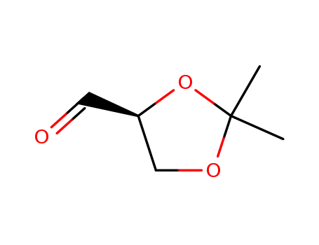 Molecular Structure of 22323-80-4 ((S)-Glyceraldehyde acetonide)