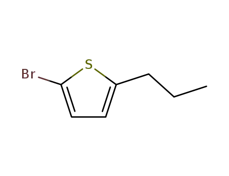 Molecular Structure of 172319-75-4 (5-Bromo-2-Propylthiophene)