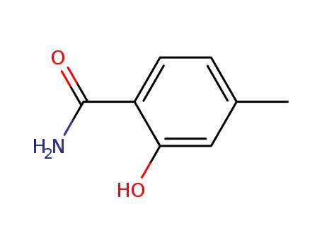Molecular Structure of 49667-22-3 (4-Methylsalicylamide)